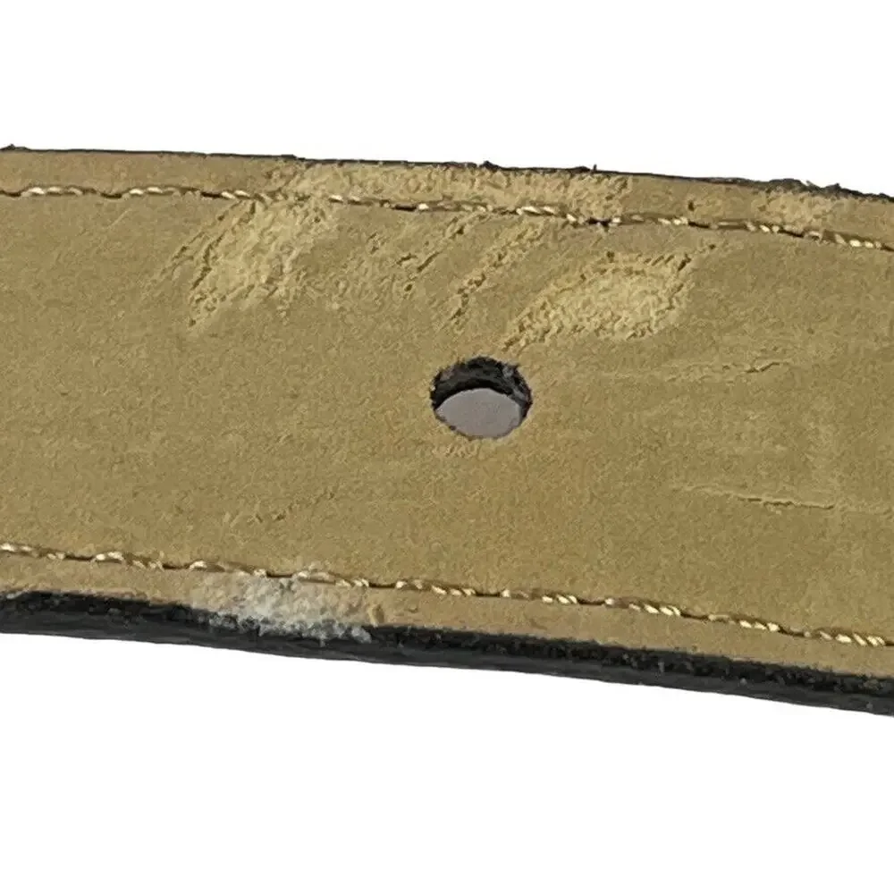 Rolfs Full Grain Leather Embroidered Red Green Navy Brown 1